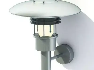 Garden Accessory Lamp 3D model