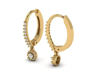 BALI-EARRING 3D print model