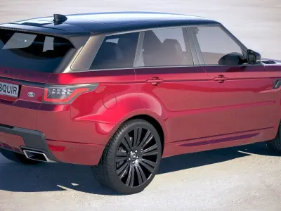 Range Rover Sport 2018 3D model
