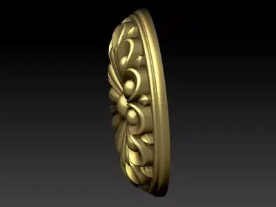 Decorative patterns for walls mirror frames picture frames 3D 3D model