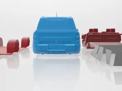 Bronco Sport 2025 - Separate Parts for 3D Printing 3D print model