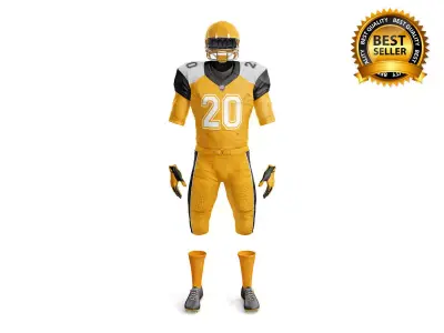 American Football Uniform 3D model