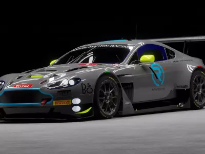 Aston Martin Vantage GT3 V12 3D model