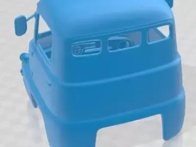 Thames Trader 55 1956 Printable Body Cabin Truck 3D print model