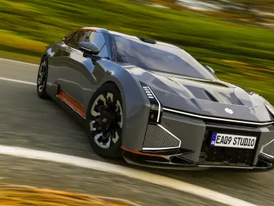 2024 Hiphi z 3D model