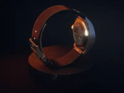 IWC Big Pilots Watch 43 Free 3D model