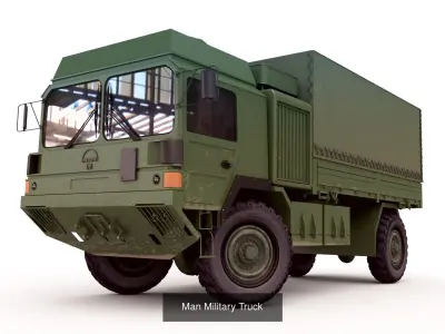 Military Vehicles Collection 3D Model Pack