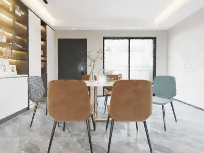decoration Home MAX model Guest 3D model