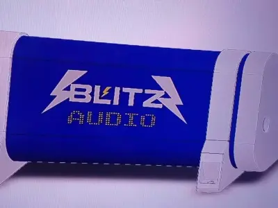 Mega capacitor blitz audio 3D print model