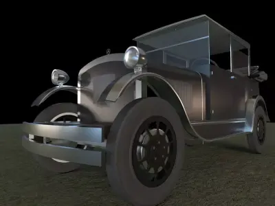 mercedes benz 1930 3D model 3D model