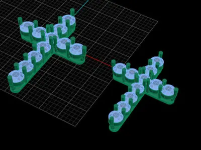 Tiffany cross 2 3D print model