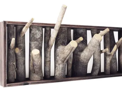 Branch hanger n1  3D model