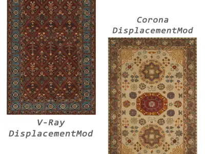 Rugs No 1004 Low-poly 3D model