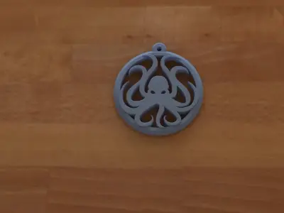 cthulhu keychain 3D print model