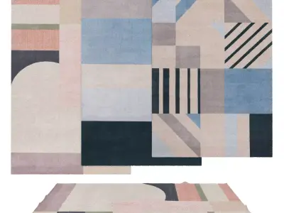 Rugs No 699 Low-poly 3D model