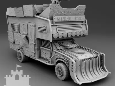 Van survivors 3D print model