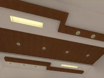 Ceiling  Low-poly 3D model