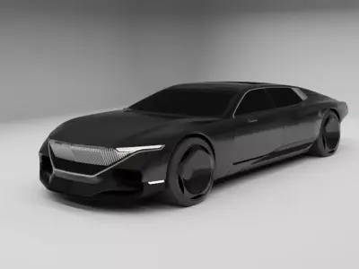 CyberPunk 2077 Car1 3D model