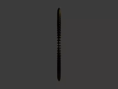 Mid Century Modern Mirror 3D model
