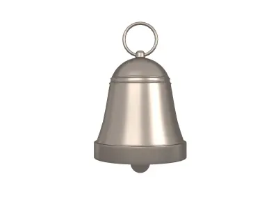 Bell v2 008 Low-poly 3D model