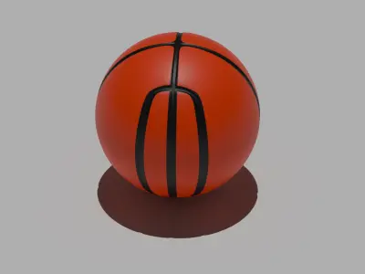 Basket Ball model Free 3D model
