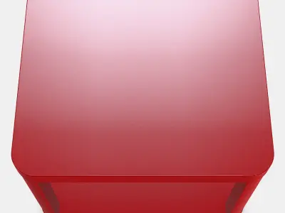 TINGBY Side table on castors 2 3D model