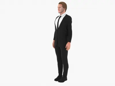 Chris Jericho Low-poly 3D model