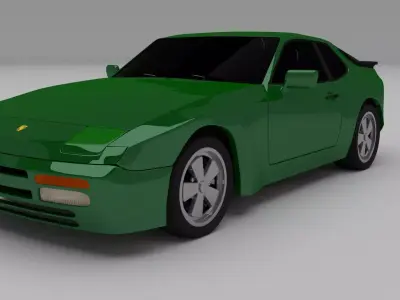 Porsche 944 924 3D model