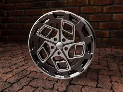 car disc RADI8 Free 3D model