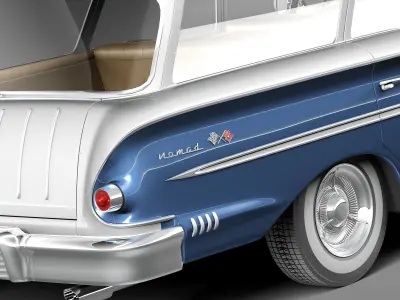 Chevrolet Nomad 1958 3D model