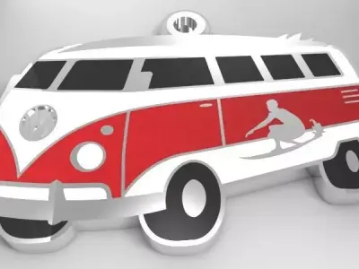 Kombi Pendant 3D model