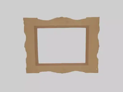 Picture Frame model Low-poly 3D model