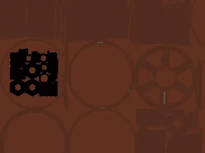 Car Wheel Rims Volk Racing TE37 3D model