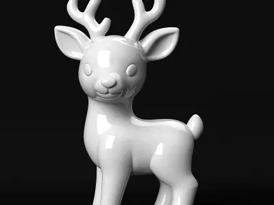 Deer Home Decor 3D print model