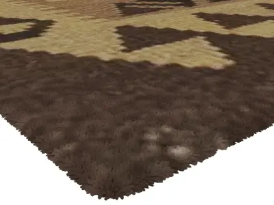Rug Set 1980 3D model