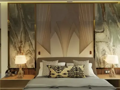 Royle Bedroom  3D model