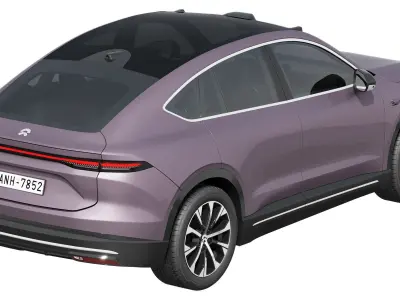 NIO EC6 2025 3D model