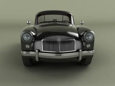 MG MGA Coupe 3D model