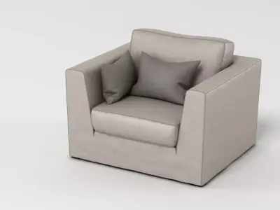 Machalke Armchair 2 3D model