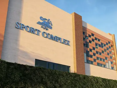 sport complex 3D model