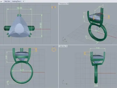 Ring 80028 3D print model