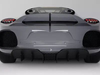 Koenigsegg Gemera With HQ interior 3D model