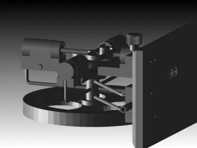 THE PLUS FOUR STEAM ENGINE Free 3D model