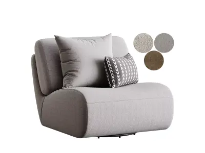 Sashka Swivel Chair 3D model