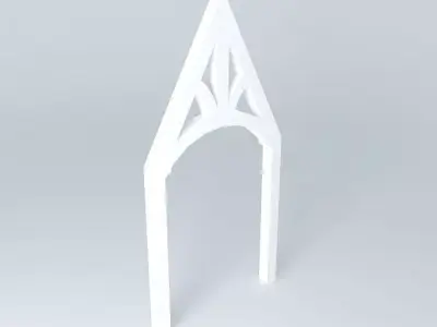 kingpost truss Free 3D model