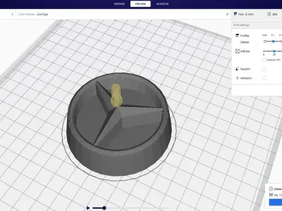Mercedes-Benz Logo  3D print model