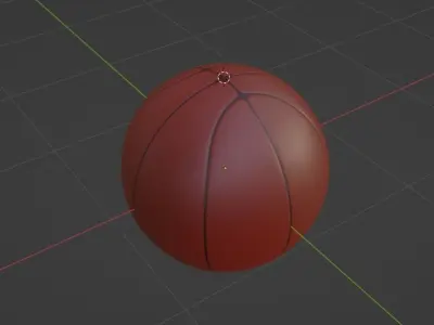 Basketball Ball 3D Free low-poly 3D model