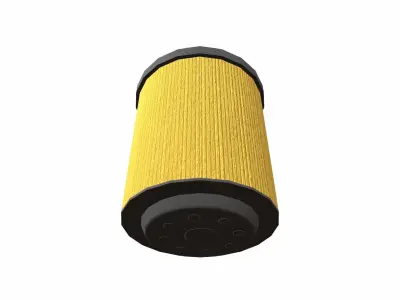 Air Filter Low-poly 3D model