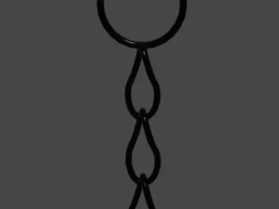 Plain Lantern Free 3D model