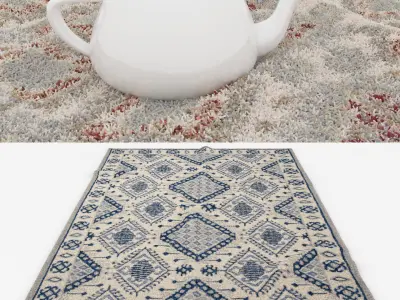 Rugs No 963 Low-poly 3D model